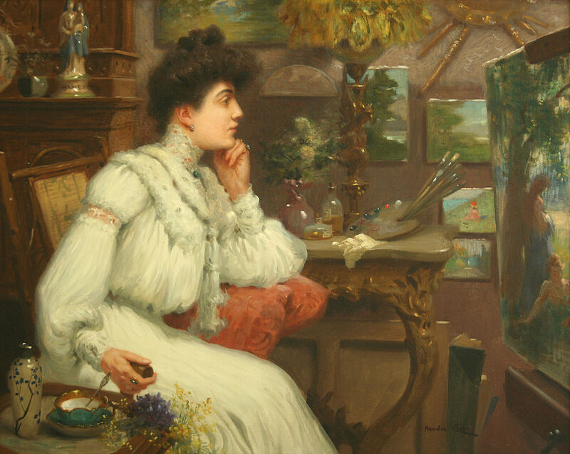 L'Elegante dans l'atelier